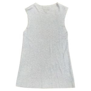 Eileen Fisher, Light Blue Knit and Sheer Shirt, Small, Used.